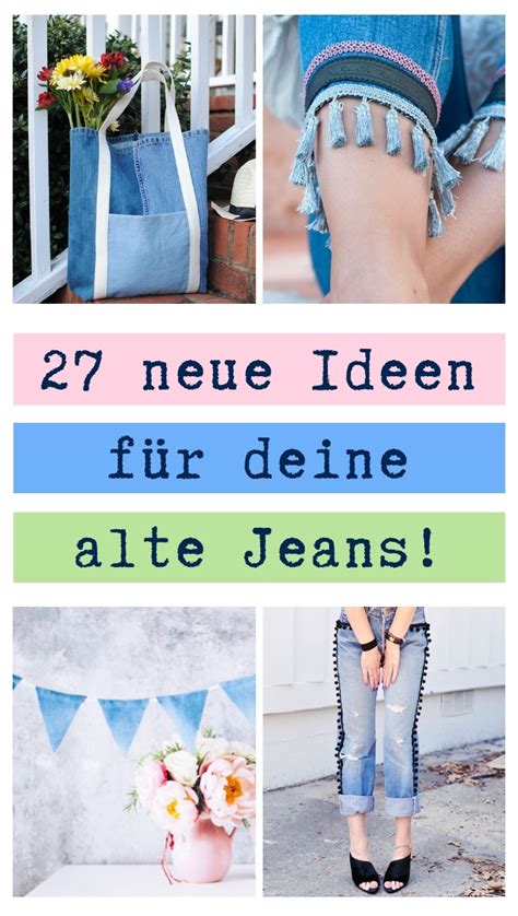 Upcycling Ideen Jeans Diy Mode