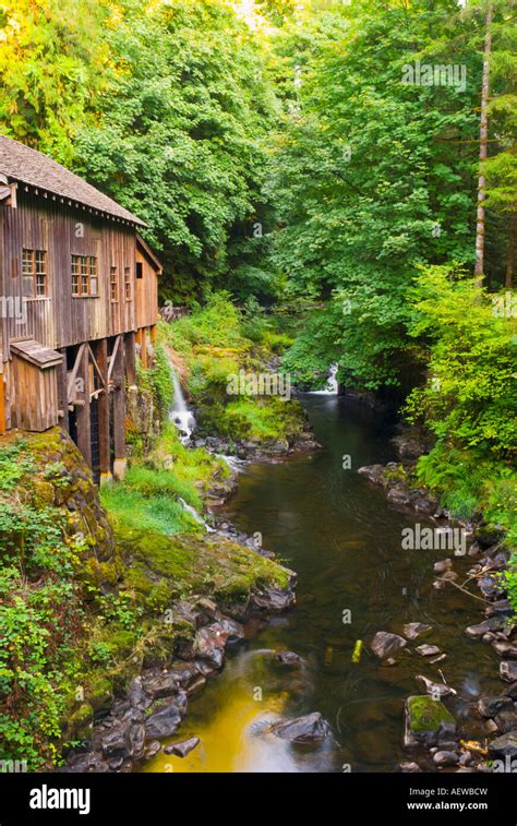 Cedar Creek Grist Mill Clark County Washington Stock Photo Alamy