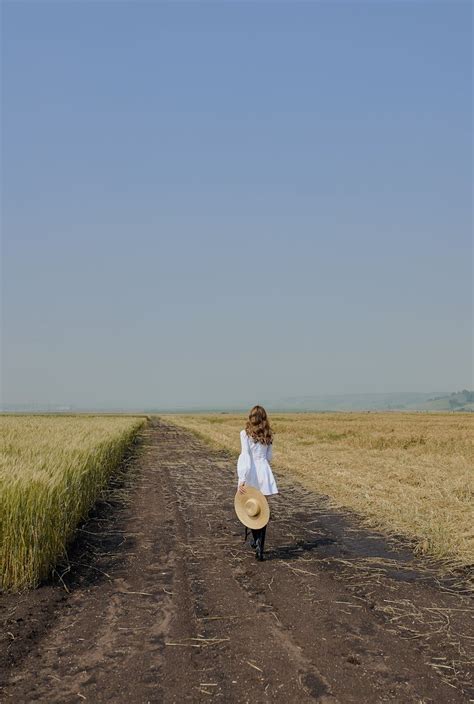 Woman In White Dress Walking · Free Stock Photo