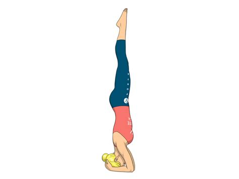 Supported Headstand Yoga Pose Forte Yoga