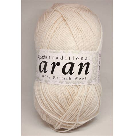Wendy Traditional Pure Wool Aran Knitting Yarn 100g Balls Various