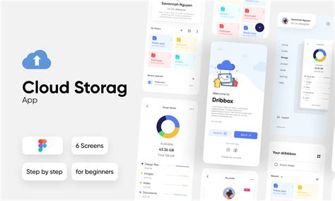 Online Cloud Storage App Figma