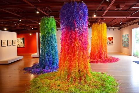 Rainbow Art Installations Dazzle Viewers With Unique Colorful Art