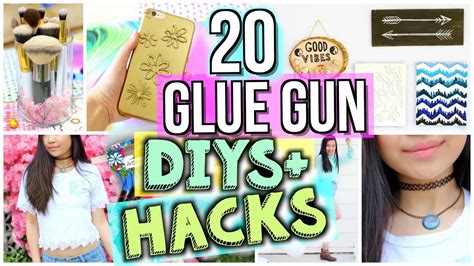 20 Ways To Use A Glue Gun Diys And Life Hacks Jenerationdiy Youtube