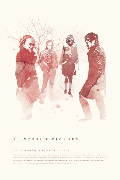 Silversun Pickups By Concepcion Studios Music Poster Gig Posters