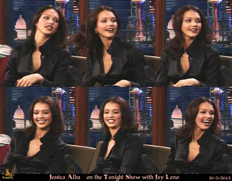 Jessica Alba Desnuda En The Tonight Show With Jay Leno