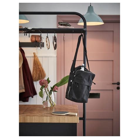 All you need are 2 ikea lack tables, some paint and a few basic tools and you can have a brand new kitchen island! VADHOLMA Kitchen island with rack, black, oak - IKEA