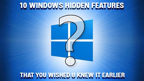 10 Hidden Windows 10 Features Youll Wish You Knew Sooner│windows 10
