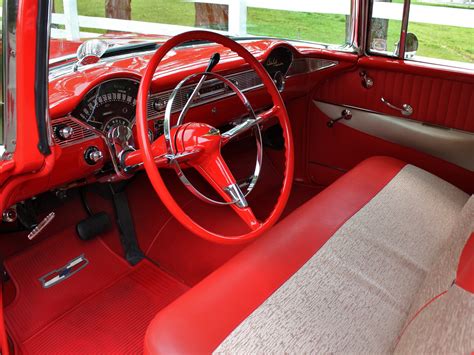 1956 Chevrolet Bel Air Nomad Retro Stationwagon Interior