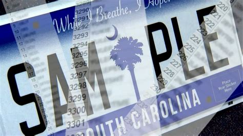 Traceable Temporary License Plates Required In South Carolina As Of
