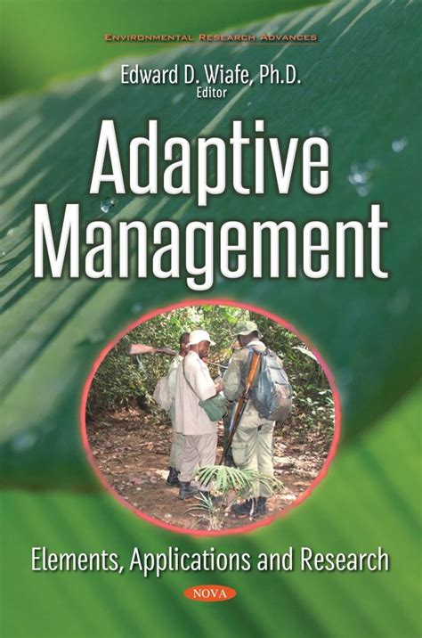 Adaptive Management Elements Applications And Research Nova Science