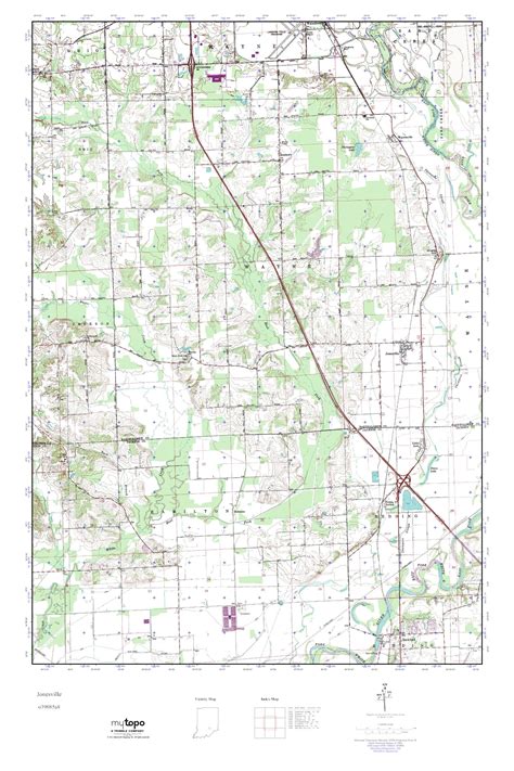 Bartholomew County Indiana Usgs Topographic Maps On Cd Dcavilol
