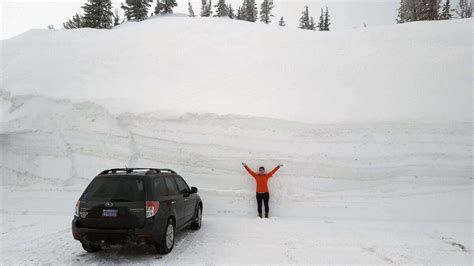 Photos Show The Insane Amounts Of Snow Piled Up In Tahoe