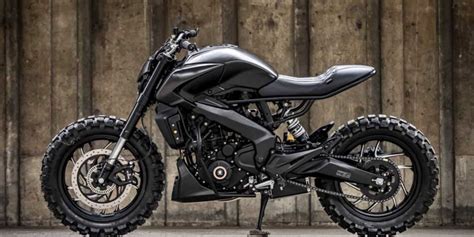 This Modified Bajaj Dominar 400 Is A Certain Beast In Black