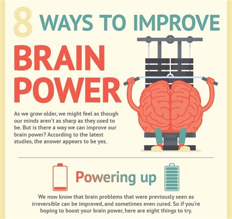 8 Ways To Improve Brain Power