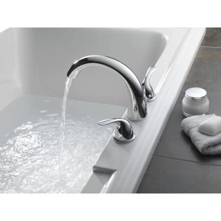 Let delta help you soak the day away with one of delta distinctive roman tub faucets. Delta T2705-SS Brilliance Stainless Classic Deck Mounted ...