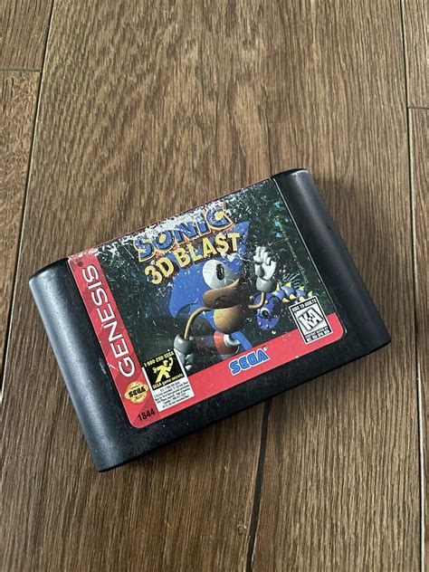 Sonic 3d Blast Sega Genesis 1996 Cartridge Only Tested Working