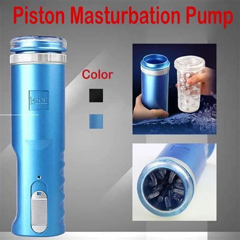 Automatic Piston Masturbation Adult Dolls Men Sex Toys Retractable Masturbator Penis Pump Pussy