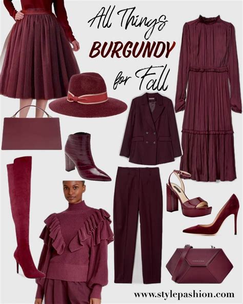All Things Burgundy For Fall