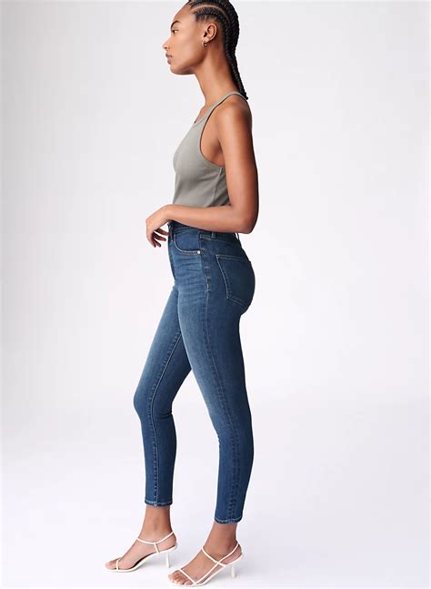 Denim Forum The Lola High Rise Skinny 30l Aritzia Ca