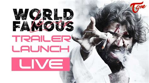 World Famous Lover Trailer Launch Live Wfl Vijay Devarakonda Raashi