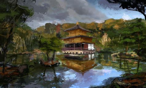 30 Sensational Japan Landscape Painting Home Decoration And