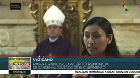 El papa acepta renuncia de cardenal que encubrió casos de pederastia