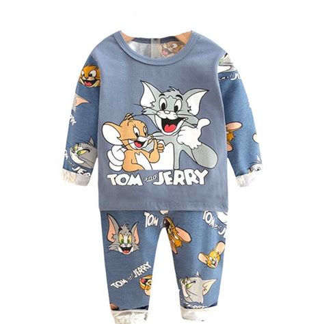 Tom And Jerry Pajamas Benben Sleepwear Maisonette