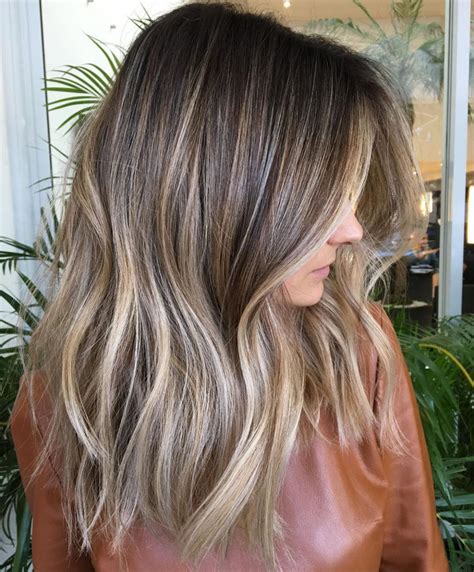 Long Brown Hair With Ash Blonde Highlights Brown Hair With Ash Blonde