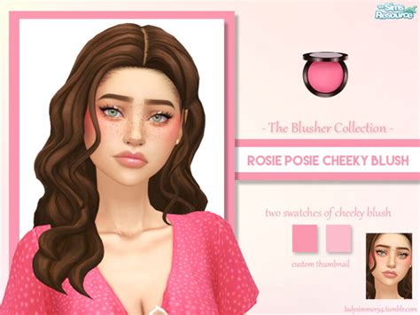 Rosie Posie Cheeky Blush By Ladysimmer94 At Tsr Sims 4 Updates
