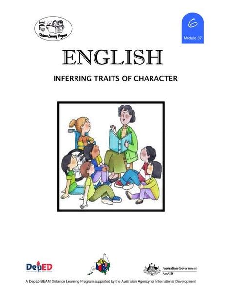 Grade 6 English Reading Inferring Character Traits