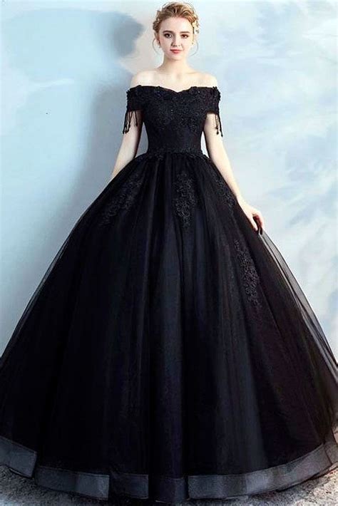Look Brave And Attractive With 12 Womens Black Wedding Dress Ideas For