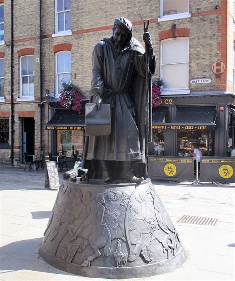 Chaucer Statue Canterbury Checo Uk 2017 Tour