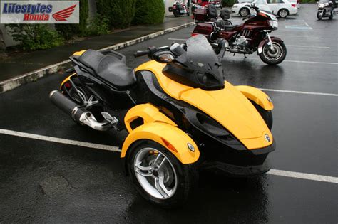 It has the sport rims. 2009 Can-Am Spyder Roadster SM5 Sport Touring Motorcycle ...