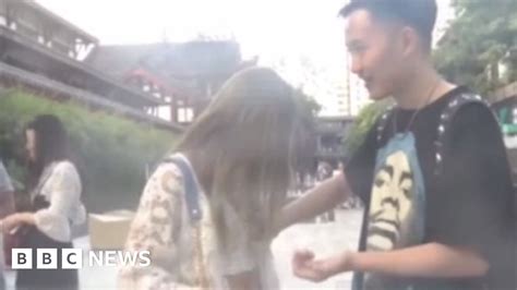 Online Anger In China Over Breast Fondling Magician