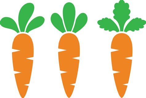 Carrot SVG, Easter SVG, Carrot Bundle SVG, Orange Carrot Svg, Png, Eps