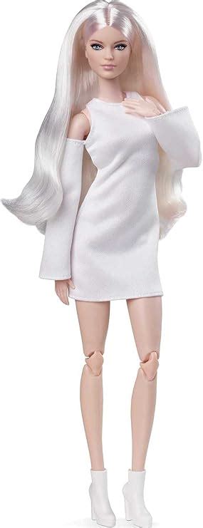 Barbie Signature Barbie Looks Doll Tall Blonde Fully Posable Fashion Doll Wearing White Dress