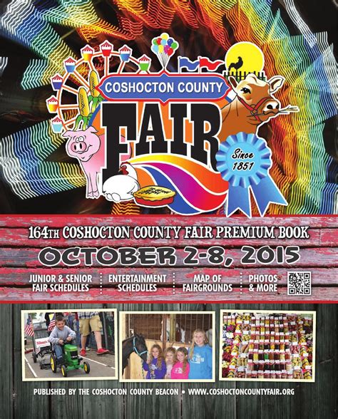 2015 Coshocton County Fair Program By The Coshocton County Beacon Issuu