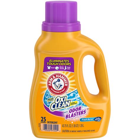 Check spelling or type a new query. ARM & HAMMER™ Liquid Laundry Detergent Plus OxiClean™ Odor ...