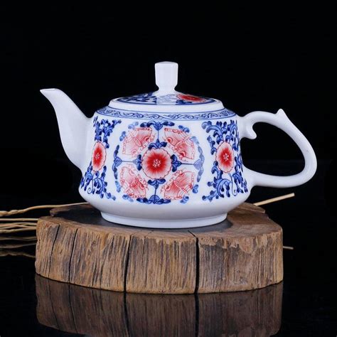 9% off chinese gongfu glass tea pot set with infuser filter tea light warmer 6 cups 12 reviews cod. Porcelain Handicraft Tea Set Modern Tea Set Chinese Tea ...