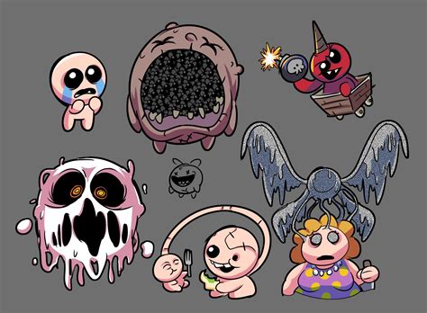 Pelo On Twitter The Binding Of Isaac Doodles Cuz Yes I Wish Delirium