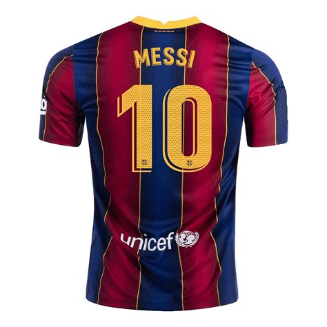 Replica Lionel Messi 10 Barcelona Home Jersey 2020 21 By Nike Gogoalshop