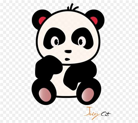 38 Gambar Kartun Lucu Panda Simple Dan Minimalis