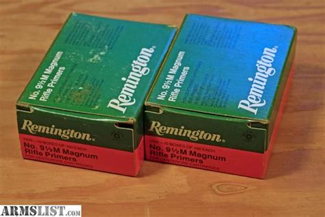 Armslist For Sale Remington M Magnum Rifle Primers
