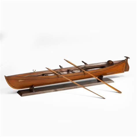 An Edwardian Pine Five Oar Rowing Skiff Wick Antiques