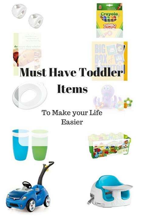 Must Have Toddler Items Toddler Toddler Gear Toddler Essentials