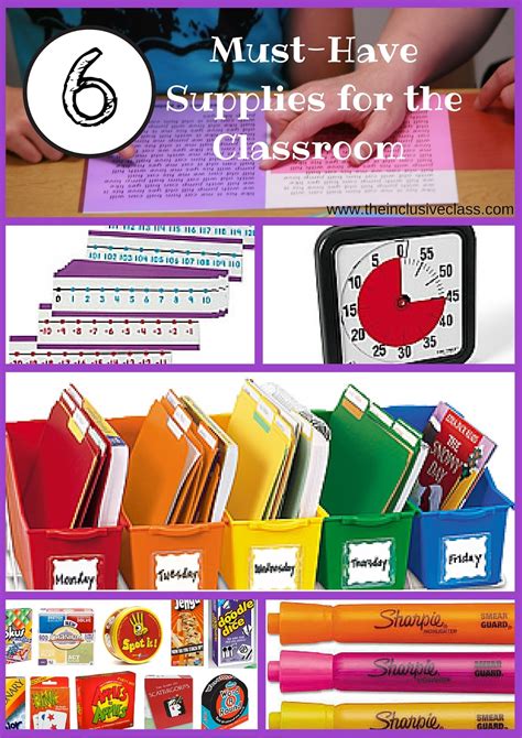The Inclusive Class : 6 Must-Have Supplies for the Classroom