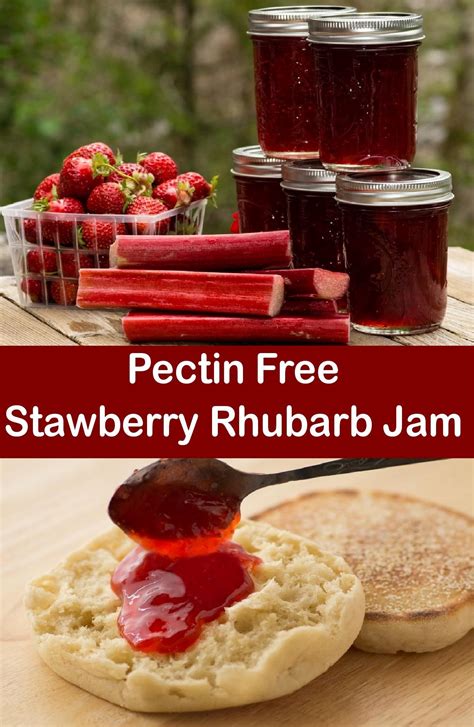 Strawberry Rhubarb Jam Recipe Incredible Flavor And No Pectin
