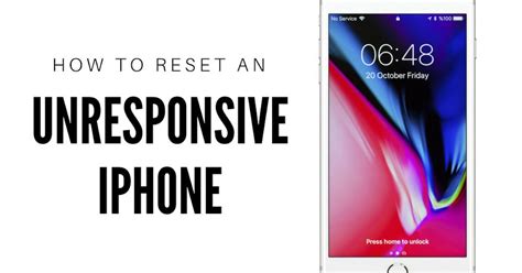 Iphrozen How To Reset An Unresponsive Iphone Whistleout