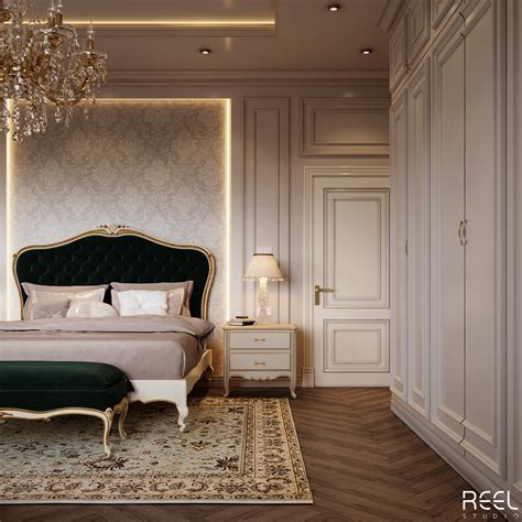 Classic Bedroom Design On Behance